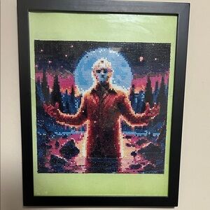 Jason handmade diamond art framed
